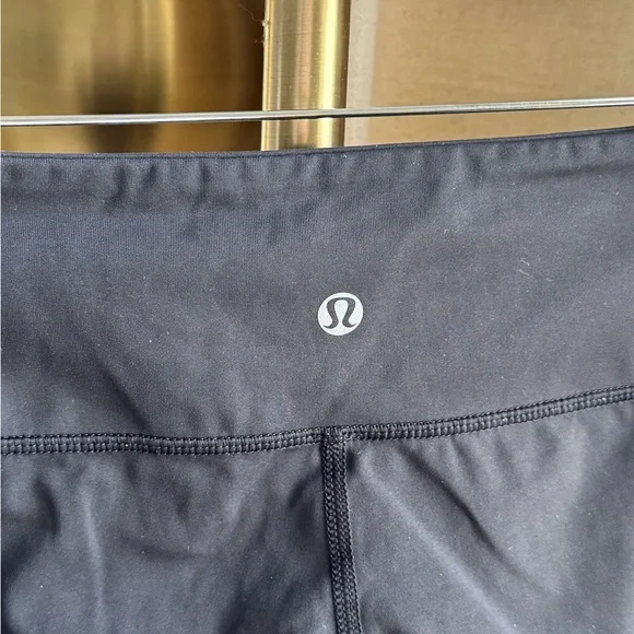 Lululemon Black Cropped Leggings | 6 - Picture 3 of 4